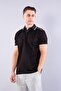 8328 Pike Modal T-Shirt with Collar and Shoulder Stripes - 2