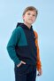 Boy's Hooded 3-Strand Sweatshirt - 4