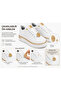 Ninun Gold Detailed Sneaker - 4