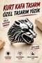 Gothic Vintage Vintage Wolf Bull Cat Skull Hawk Rings for Men Women