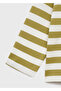 Striped T-shirt with chest pocket - 4