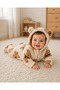 Unisex Baby Welsoft Plush Coat-Jumpsuit Hooded Zippered Teddy Bear Winter 3 Tog Double Layer - 2