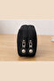 Pencil Case Black Large Washable Waterproof Wallet Type Pen Holder with Two Compartment Pockets - 5