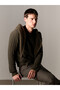 Esvab • Modern & Distinctive Hair Braided Embroidered Wool Blend Men's Knitwear Sweater - 2