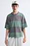 Pamuklu Boxy Tişört Oversized Fit
