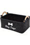 M Felt Pet Toy Box, Dog Toy Box, Storage Basket Box - Perfect for Organizing Pets