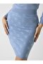 Wool blend rhinestones skirt - 5