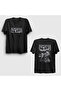 Unisex Black Useless Dio Brando Jojo Back Printed T-Shirt 589713Tt
