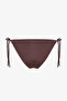 Brown Valeria Mid-Waist Bikini Bottom - 6