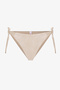 Ecru Deja Silvery Mid-Waist Bikini Bottom - 4