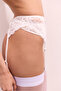 Off-White Lace Garter Belt - 4