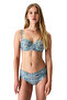 Beatriz Burgu Ethnic Patterned Mid-Waist Bikini Bottom - 3