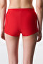 Red Astrid Boxer Bikini Bottom - 3