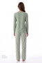 Yeşil Mama Polka Dot Patterned Long Sleeve Pants Pajama Set - 3