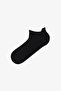 Men's Black Bamboo 3 Pairs Booties Socks - 2