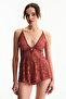 Burgundy Teddy Jumpsuit