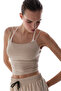 Beige Layered Active Top - 2
