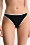 Black Nichole Minimal Slip Bikini Bottom
