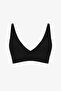 Black Fit Triangle Bra - 6