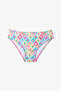Girl's Cute Bandeau Fruit Patterned Bikini Set - 3