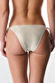 Ecru Deja Silvery Mid-Waist Bikini Bottom - 2