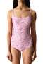 Amira Crispy Floral Patterned Swimsuit - 3