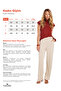 Women's Relax Fit Comfortable Cut Modal Fabric High Waist Wide Leg Stone Pants - 3