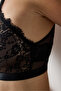 Non Wired Black Bra Without Underwire - 2