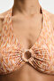 Kacie Hot Zigzag Patterned Bikini Top - 3