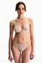Off-White Broidery Triangle Bra - 5