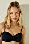 Basic Strapless Black Bikini Top - 3