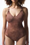Light Brown Emery Removable Covered Swimsuit - 4