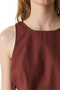 Brown Lane Short Sleeve Bikini Top - 4