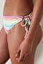 Nia Striped Bikini Bottom - 3