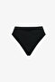 Black V Slip Bikini Bottom - 5