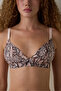 Tattoo Effect Stitch-Free Non-wired Triangle Bra - 3
