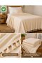 100% Cotton Karatezgah Woven Single-Person Pique, Sofa Cover, Multi-Purpose Cover 130X180 Cm. - 3