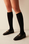 Line Black Trouser Socks