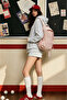 Hat Charmlı Backpack Pink