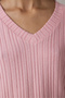 Pink Cozy Pink Pants Thermal Effect Pajama Set - 4