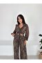 Luna Leopard Chiffon Double Set - 5