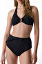 Black New High Ruffle Bikini Bottom - 5