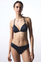 Anthracite Fayette Triangle Bikini Top - 5