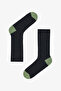 2 Pairs of Glitter Thick Socks - 3