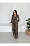 Luna Leopard Chiffon Double Set - 4