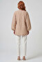 Jacquard Jacket Beige - 4