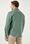Cotton Regular Fit Double Pocket Shirt Men's Shirt Cf24W116927 - 7