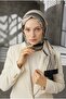 Black Color with Crepe Striped Pattern 75X195 Non-Fading Shawl - 5