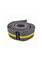 Eight-Stage Pilates Band Resistance Band Yoga Rubber Stretching Strap Gray-Yellow - 2