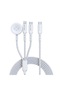 Promate 60W High-Speed Multi-Device Charging Cable with Apple